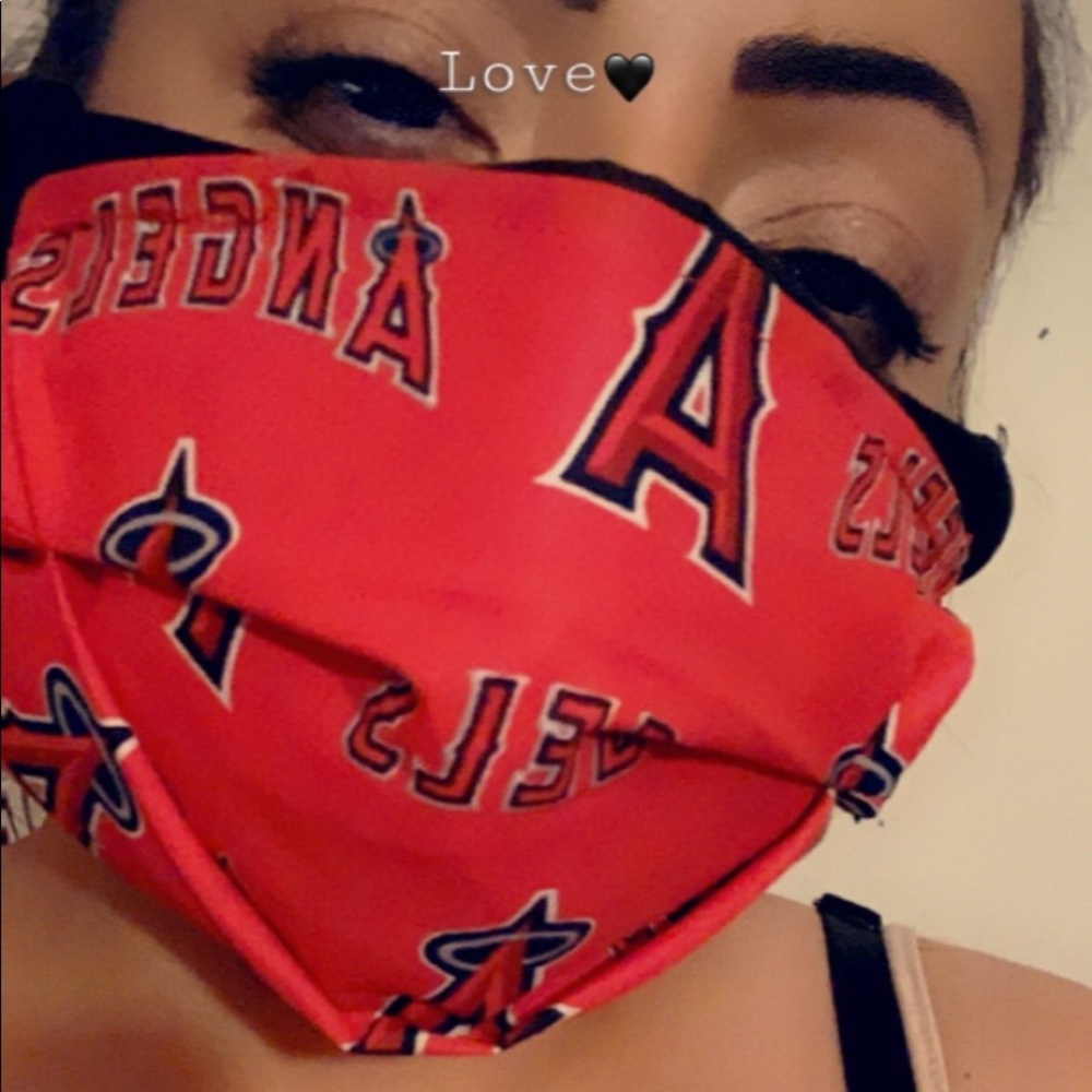 facemask with filters Anaheim Angels